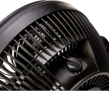 Compact Air Circulator Fan – Black.