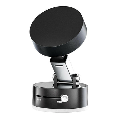 Foldable Magnetic Vacuum Car Phone Holder Foldable Suction Cup With Suction Cup Hands-Free Navigation For Smart Phone - World Bazaar Life