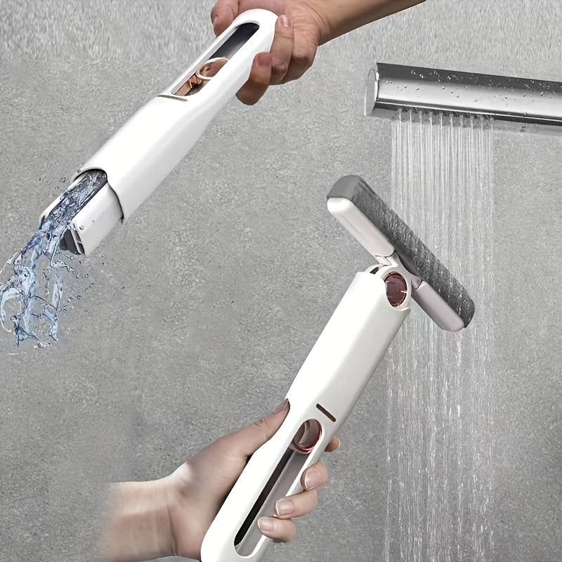 Portable Self-Squeeze Mini Mop – No-Hand Wash, Multi-Surface Cleaner
