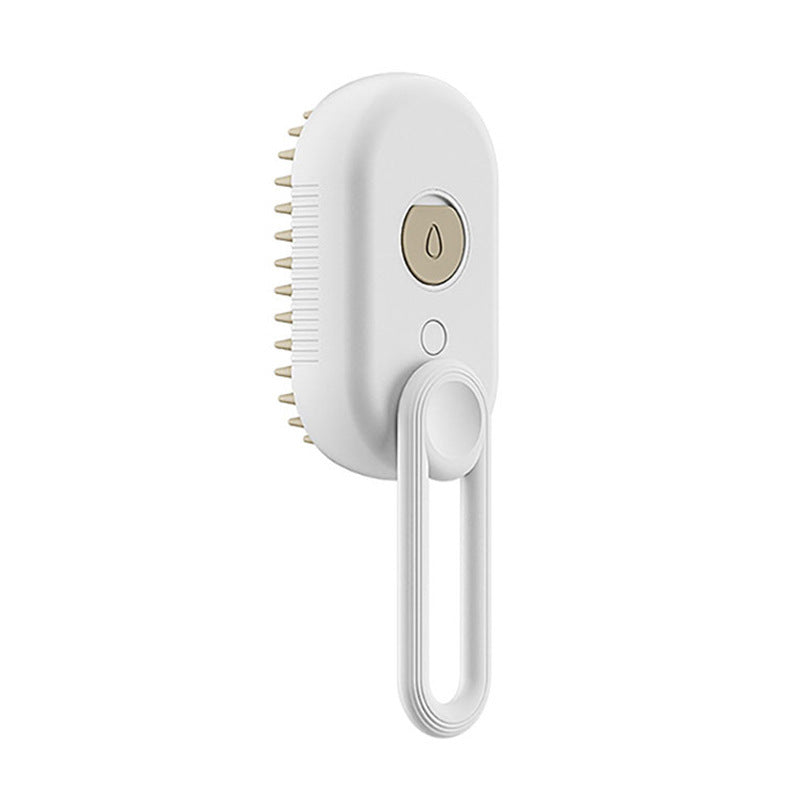 3-in-1 Electric Cat & Dog Steam Brush – Pet Grooming & Hair Removal - World Bazaar Life
