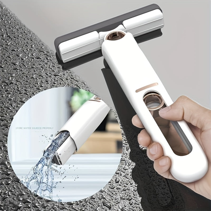 Portable Self-Squeeze Mini Mop – No-Hand Wash, Multi-Surface Cleaner