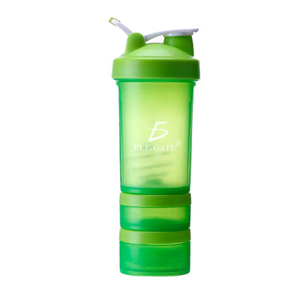 4 Colors 500ML Sports Protein Shaker Cup