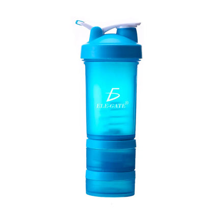 4 Colors 500ML Sports Protein Shaker Cup