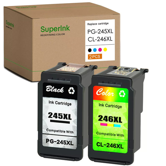 Greencycle PG-245XL CL-246XL Ink Cartridge For Canon PIXMA MG2920 MG2522 MG2550 MX492 MX490 MG2525 MG2420 MG2922 iP2820 MG3020 - World Bazaar Life