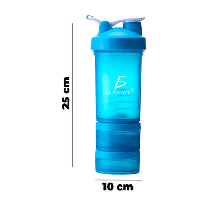4 Colors 500ML Sports Protein Shaker Cup