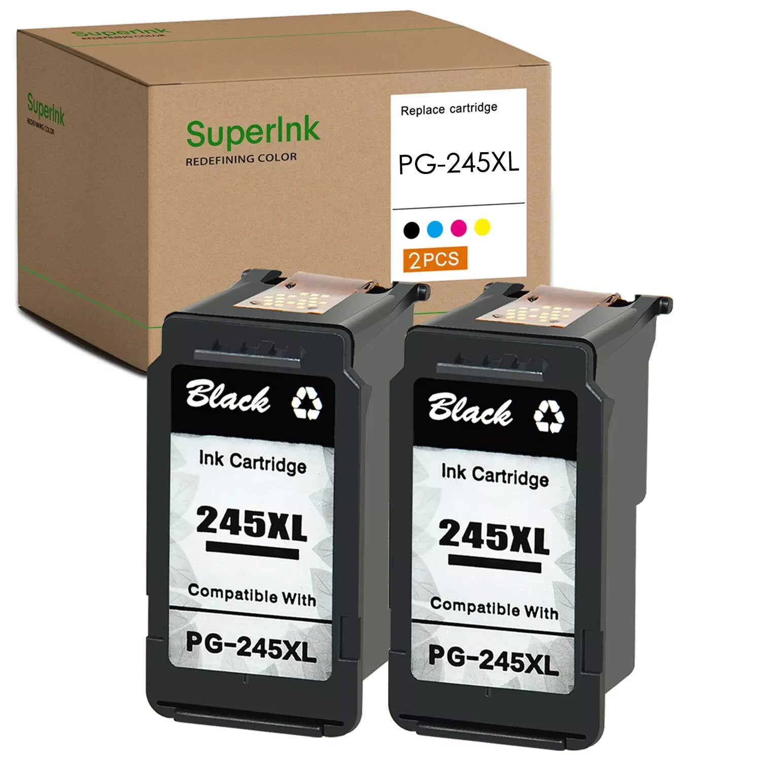Greencycle PG-245XL CL-246XL Ink Cartridge For Canon PIXMA MG2920 MG2522 MG2550 MX492 MX490 MG2525 MG2420 MG2922 iP2820 MG3020 - World Bazaar Life