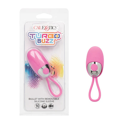 UD_Turbo Buzz Bullet Stimulator w/Removable Silicone Sleeve