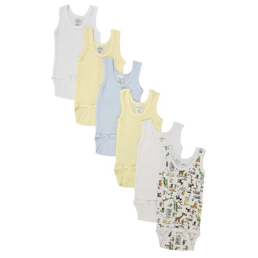 UD_Baby 6 Pc Onezies And Tank Tops Nc_0498l