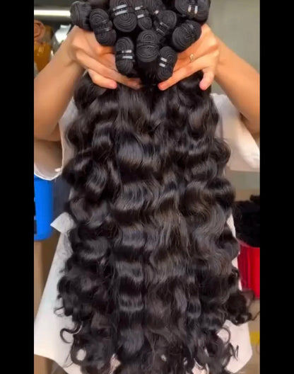 Fast US Delivery Cuticle Aligned Raw Human Hair Vietnamese Burmese Curly Hair Burmese Hair Factory Price Wholesale