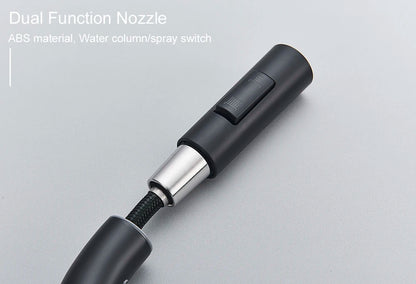 Pull-Out Sensor Black Kitchen Faucet Touch Control Mixer Tap - World Bazaar Life