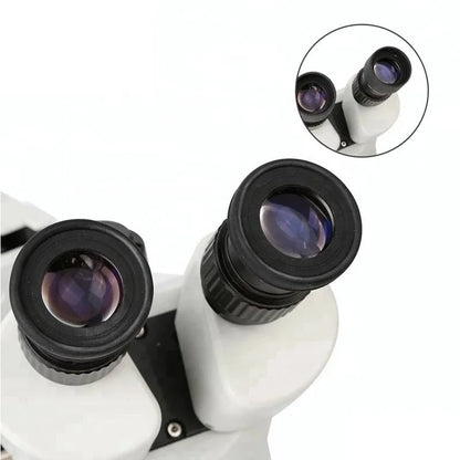 For Phone PCB BGA Inspection Profession Stereo Industrial Microscope 7X-45X Zoom LED Light Binocular Microscope