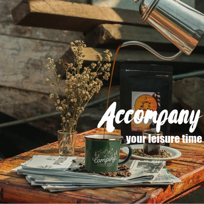 Camping Mug Enamel Green White Couple of Set Golden SS304 Rim Heated Coffee Mug Custom Outdoor Enamel Camping Mug
