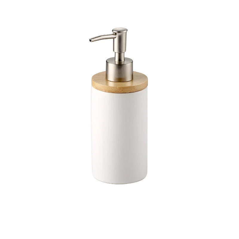 UNTIOR 3PCS Ceramic Bathroom Accessories Set Fashion Soap Dispenser Toothbrush Holder Tumbler Ceramic Household Bathroom Product-World Bazaar Life