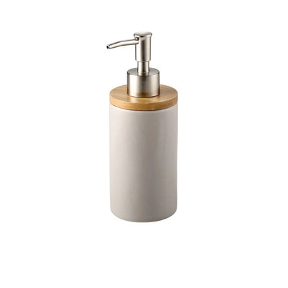 UNTIOR 3PCS Ceramic Bathroom Accessories Set Fashion Soap Dispenser Toothbrush Holder Tumbler Ceramic Household Bathroom Product-World Bazaar Life