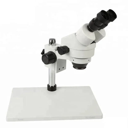 For Phone PCB BGA Inspection Profession Stereo Industrial Microscope 7X-45X Zoom LED Light Binocular Microscope