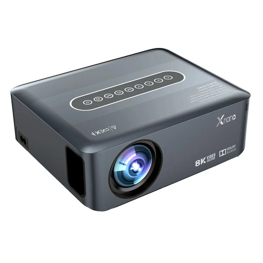 Factory Wholesaling Xnano X1 Smart 1080p Multimedia Projector Amlogic T972 Quad Core WIFI 8K Home Theater Full HD 4K Projector