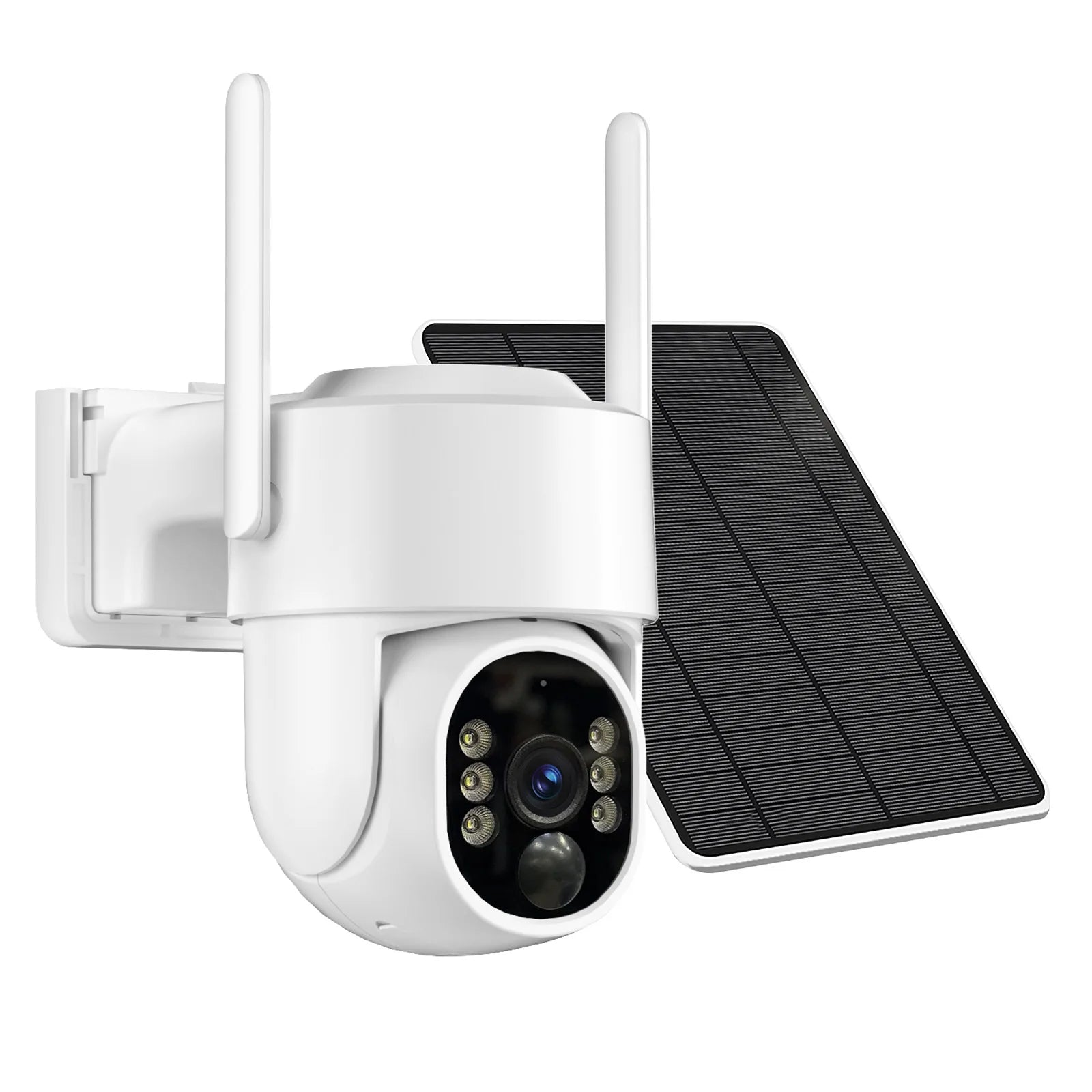 WESECUU WIFI 4MP Solar WIFI Rechargeable Battery PTZ CCTV Security 360 Degree Ip Camera Auto Motion Tracking Ip PTZ Camera-World Bazaar Life