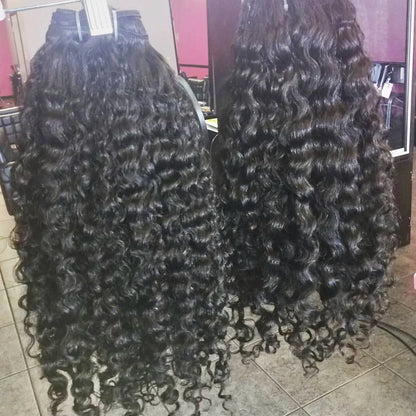 Fast US Delivery Cuticle Aligned Raw Human Hair Vietnamese Burmese Curly Hair Burmese Hair Factory Price Wholesale