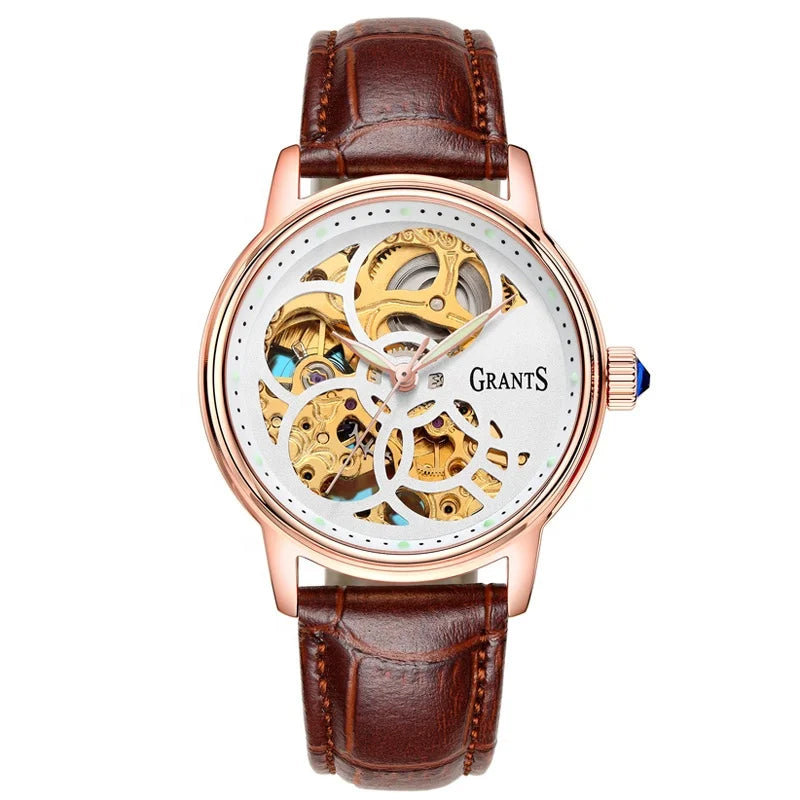 ENLOONG Grants Series Skeleton Watches Women Wrist Luxury Watch Fancy Custom logo Women Ladies Watches Brands Luxury 2019