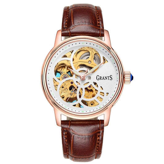 ENLOONG Grants Series Skeleton Watches Women Wrist Luxury Watch Fancy Custom logo Women Ladies Watches Brands Luxury 2019