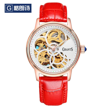 ENLOONG Grants Series Skeleton Watches Women Wrist Luxury Watch Fancy Custom logo Women Ladies Watches Brands Luxury 2019