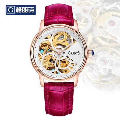 ENLOONG Grants Series Skeleton Watches Women Wrist Luxury Watch Fancy Custom logo Women Ladies Watches Brands Luxury 2019