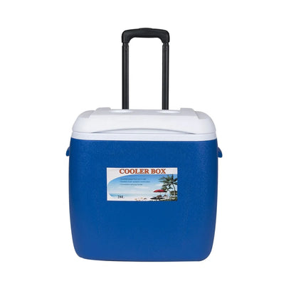 Factory Directly Provide Large Capacity Camping Plastic Have Stock 28AL OEM Ice Chest Plastic Cooler Box with Table