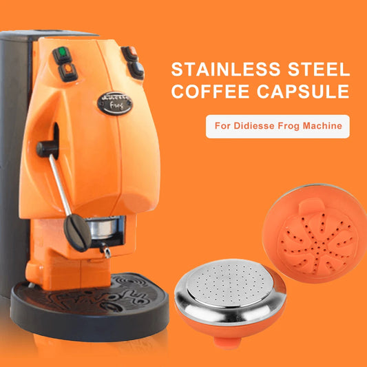 For Didiesse Frog Revolution Coffee Machine Stainless Steel Coffee FIlter Pods Reusable Coffee Capsules-World Bazaar Life