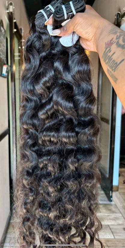 Fast US Delivery Cuticle Aligned Raw Human Hair Vietnamese Burmese Curly Hair Burmese Hair Factory Price Wholesale