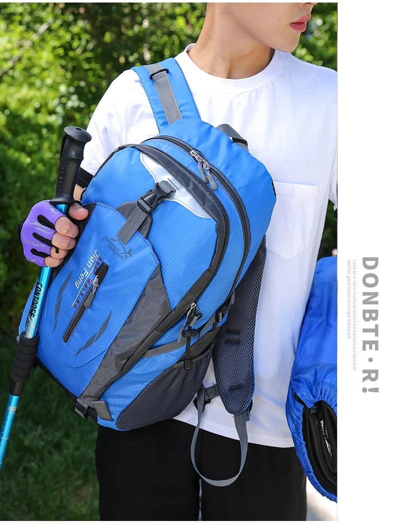 Outdoor Travel Backpack Big Capacity Fashion Travel Backpacks Men Climbing Travel Backpack Classic Sport Travel Backpacks - World Bazaar Life