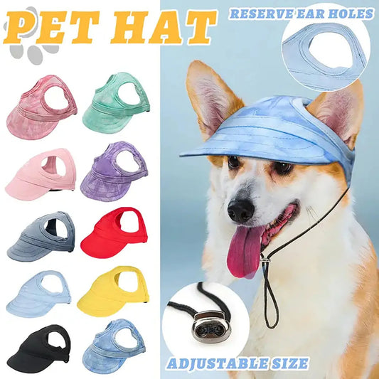 PetPals Stylish UV Protection Baseball Cap for Small Dogs-World Bazaar Life