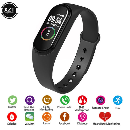 SmartFit Pro Waterproof Smart Watch - Blood Pressure & Heart Rate Monitor
