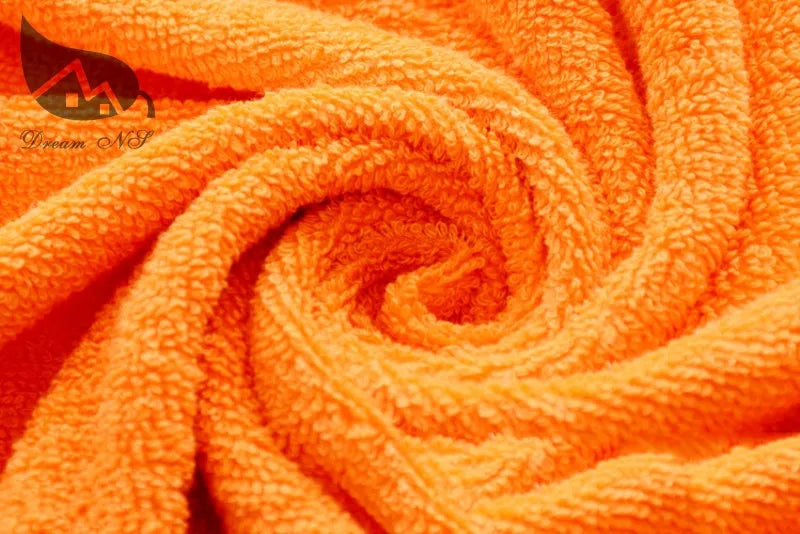 70 x180cm super increase Bath Towel for Adults Thick Men Sport Beach Towel Bathroom Outdoor Travel Big Towel White Blue & Orange-World Bazaar Life