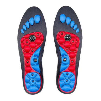 1 Pair High-end Acupressure Foot Insoles for Men Women Orthopedic Gel Magnetic Shoe Inserts Magnet Technology Support Insole - World Bazaar Life