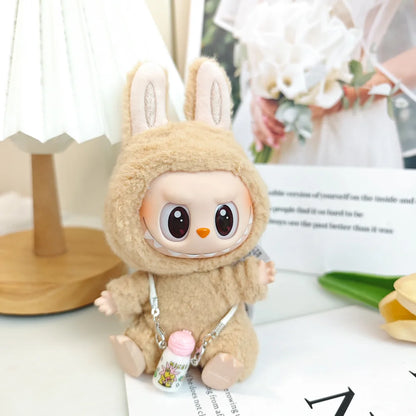 Only Labbubu Clothes Labubu Doll Accessories Kawaii Jewelry Cute Doll Ornament Christmas Gift Creative Labubu Keyring Kids Toys