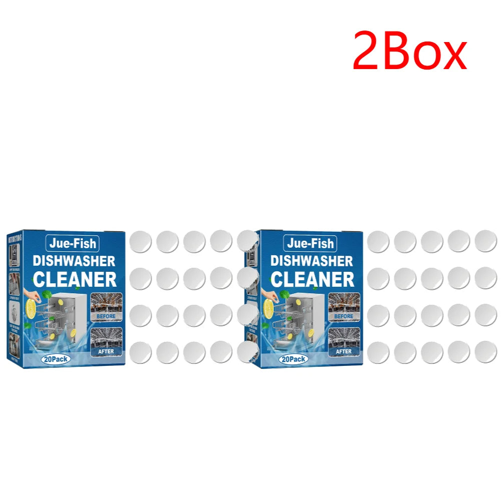 Dishwasher Cleaner Tablets – Limescale & Odor Remover