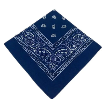 Unisex Men Women Bandana Hairband Cowboy Mens Biker Sports Headwear Wrist Hairwrap Single Sided Head Wrap Scarf Paisley - World Bazaar Life
