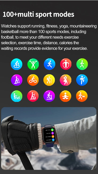 2025 New ECG+PPG Monitoring Smart Watch Women Blood pressure Blood Lipid Uric Acid Women Menstrual Health Tracker Smartwatches