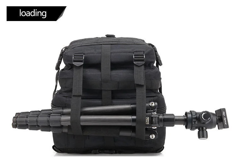 QT&QY 50L Man Tactical Backpacks Survival Traveling Bags Hking Outdoor 3P Assault Pack EDC Molle Pack For Trekking Hunting Bag - World Bazaar Life