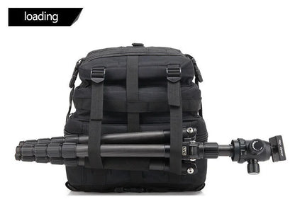 QT&QY 50L Man Tactical Backpacks Survival Traveling Bags Hking Outdoor 3P Assault Pack EDC Molle Pack For Trekking Hunting Bag - World Bazaar Life