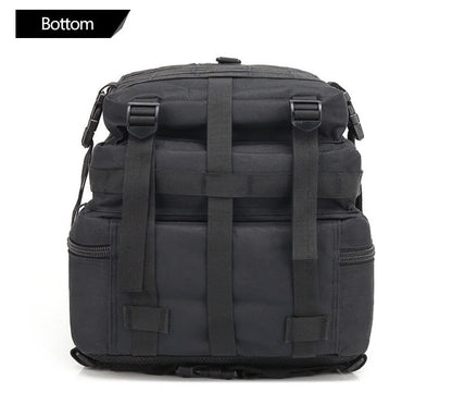 QT&QY 50L Man Tactical Backpacks Survival Traveling Bags Hking Outdoor 3P Assault Pack EDC Molle Pack For Trekking Hunting Bag - World Bazaar Life
