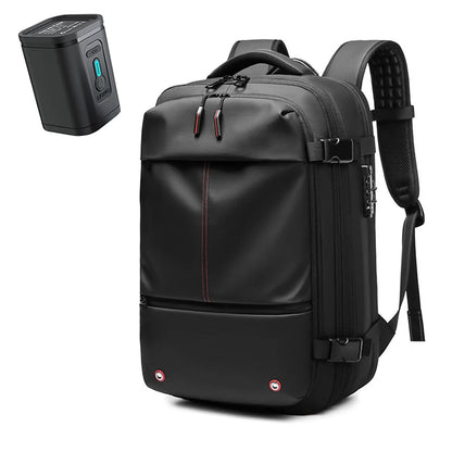 Travel Men 17 inch Laptop Backpack vacuum compression Backpack Business Large Capacity school Backpack expand outdoor backpack - World Bazaar Life