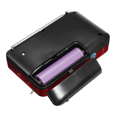 Outdoor Emergency Radio – Hand Crank, Solar, Light & Power Bank