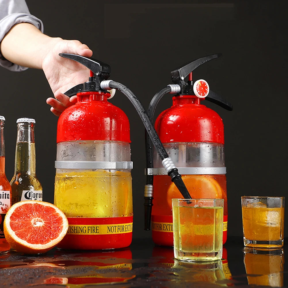 1.5L Fire Extinguisher Drink Dispenser for Beer, Wine & Spirits - World Bazaar Life