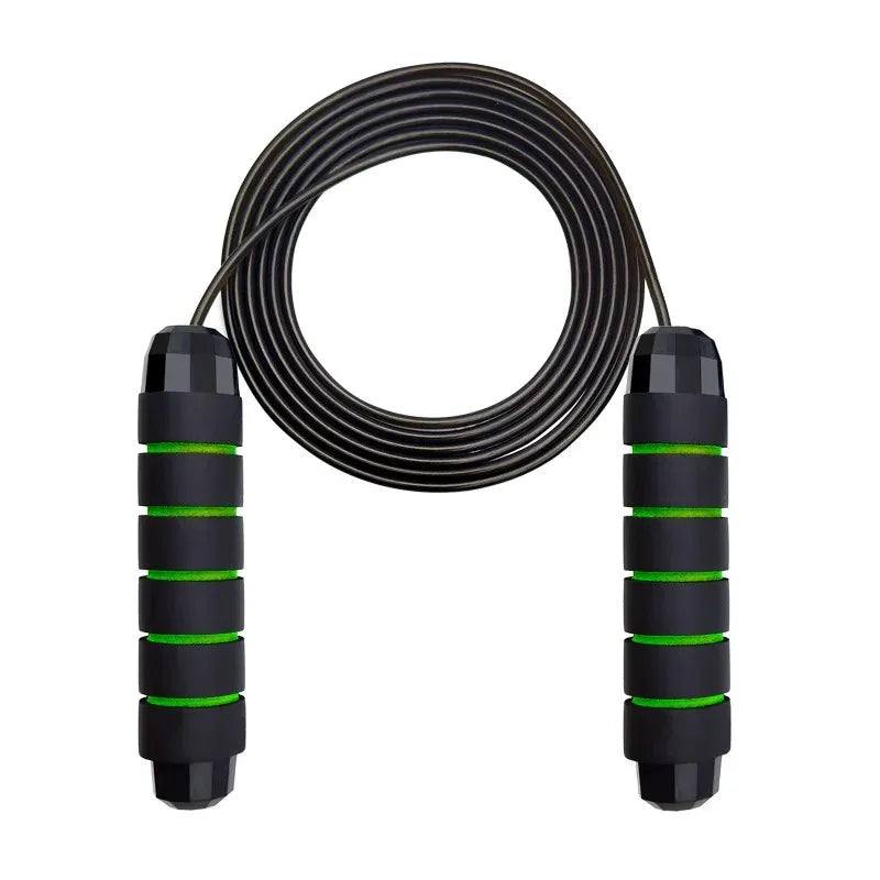 Tangle-Free Speed Jump Rope with Bearings & Foam Handles - World Bazaar Life