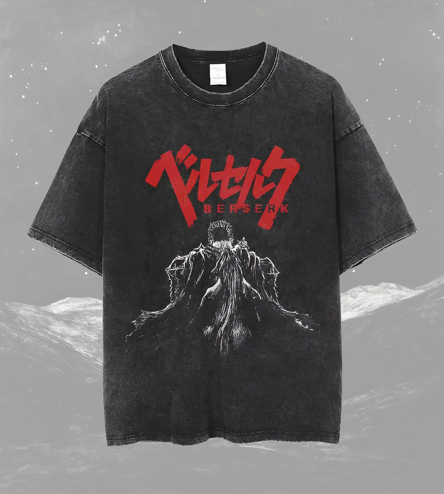 Anime Berserk T-shirts for Men New in Tops and T-shirts Cotton Men's Clothing Y2k Oversized GYM Graphic Sexmachine Vintage T-shi-World Bazaar Life