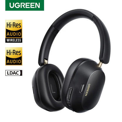 UGREEN Choice Max5c Wireless Bluetooth Headphones 43dB Active Noise Cancellation Hi-Res LDAC 75H Spatial Audio Earbuds Headset-World Bazaar Life