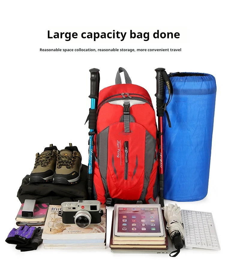 Outdoor Travel Backpack Big Capacity Fashion Travel Backpacks Men Climbing Travel Backpack Classic Sport Travel Backpacks - World Bazaar Life