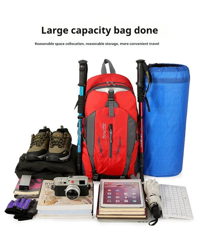Outdoor Travel Backpack Big Capacity Fashion Travel Backpacks Men Climbing Travel Backpack Classic Sport Travel Backpacks - World Bazaar Life