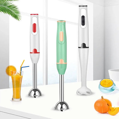 Immersion Hand Stick Blender Electric Food Vegetable Grinder Handheld Stick Mixer for Smoothies Sauces Baby Food Soups-World Bazaar Life